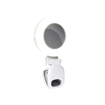 Porodo Lifestyle Clip-On Mirror Fill Light - White
